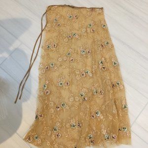 Wrap Around sequine skirt